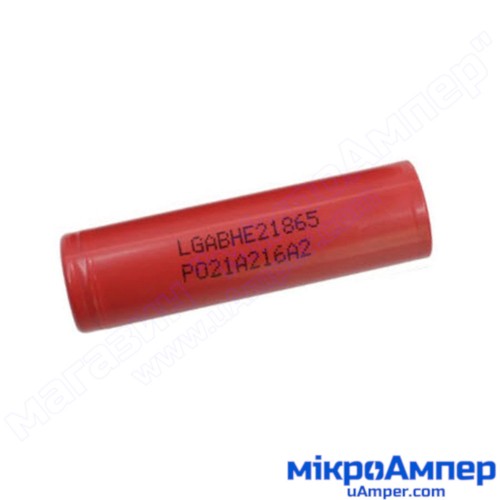 Акумулятор 18650HE2 2500mAh Акумулятор 18650HE2 2500mAh